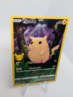 Pikachu 25th Anniversary Celebrations 005/025 Pokemon TCG Card - NM - Image 2