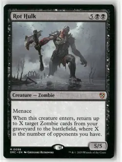 Rot Hulk 98 Near Mint MTG Aetherdrift Magic - Image 1