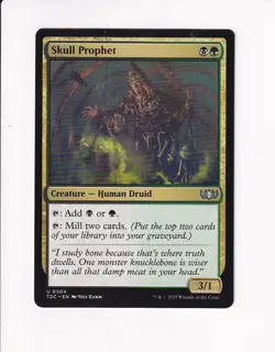 MAGIC THE GATHERING MTG COMMANDER: TARKIR: DRAGONSTORM SKULL PROPHET - Image 1