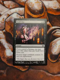 NM Snuff Out Duel Decks: Garruk vs. Liliana DDD MTG Magic the Gathering - Image 1