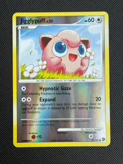 Pokemon Jigglypuff Reverse Holo 72 - 2008 Great Encounters LP - Image 1