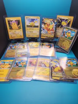 Pokemon 21 Pikachu card LOT - no dupes - Image 1