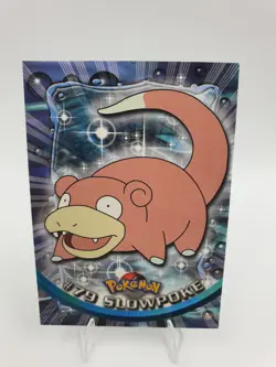 #79 Slowpoke Topps TV Animation Edition Blue Label Pokemon Trading Card - Image 2