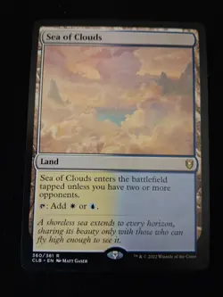 Sea Of Clouds Commander Legends Battle For Baldur’s Gate 2022 MTG CLB - Image 1