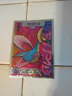 Pokemon Pokedex Foil Holo Cresselia (Peruvian) - Image 1