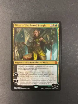 Nissa of Shadowed Boughs - Zendikar Rising - Magic - MTG - Image 1