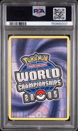 Vintage Pokemon Jirachi 2005 World Championship Bright Aura #9 PSA 9 Low Pop 28 - Image 2