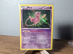 Pokemon Mew Holo Rare TCG Card 29/124 XY Fates Collide 2016 - Image 1