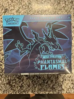 Pokemon Mega Evolution—Phantasmal Flames Elite Trainer Box Kit English 1ct - Image 4