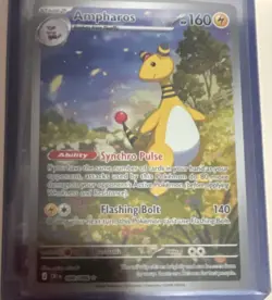 Pokemon Ampharos 090/086 Stage 2 Synchro Pulse Flashing Bolt 160 HP English - Image 1
