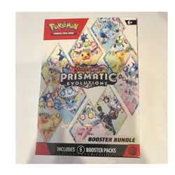 Pokemon TCG Scarlet & Violet Prismatic Evolutions Booster Bundle Box Eevee - Image 1