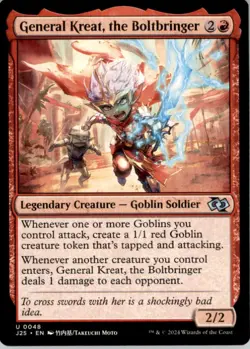 General Kreat, the Boltbringer (Anime) U Foundations Jumpstart 48 NM - Image 1