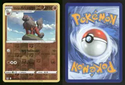 Hisuian Arcanine 084/196 Holo Rare Lost Origin Pokemon Reverse Holo NM/M - Image 3