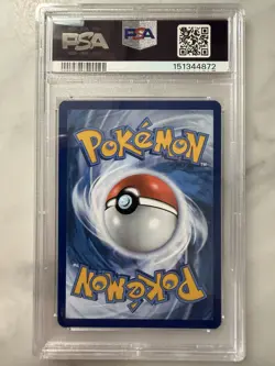 Pokemon Bulbasaur Illustration Rare Holo 151 166/165 PSA 8 2023 - Image 2