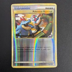 Pokemon Reversal 99/123 Heartgold & Soulsilver Reverse Holo LP+++ - Image 1