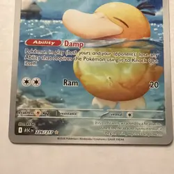Psyduck 226/217 Ascended Heroes Illustration Rare IR Full Art Pokemon Near Mint - Image 3