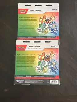 (2) Pokemon TCG First Partner Illustration Collection Series 1 Boxes Pikachu - Image 2