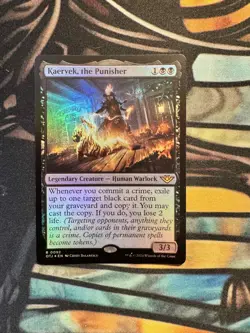 Kaervek, the Punisher Outlaws of Thunder Junction Foil Rare - Image 1
