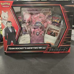 Pokemon TCG: Team Rockets Mewtwo EX Box Factory Sealed - Image 1
