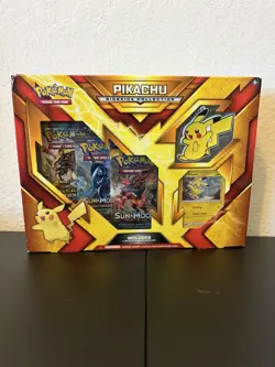 Pokemon TCG Pikachu Sidekick Collection Box- Keychain Promo Burning Shadows NEW 820650803352 - Image 1