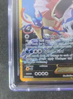 Pokemon Gyarados EX XY Breakpoint Secret Rare Full Art #123 CGC 10 Gem Mint - Image 5