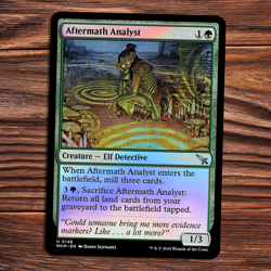 Aftermath Analyst - FOIL - Murders at Karlov Manor - Magic the Gathering - Image 1