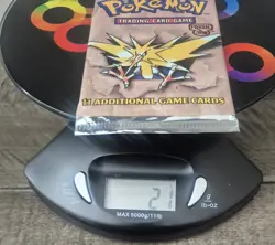 **SEALED Pokemon 1999 WOC Fossil Booster Pack Zapdos - Image 4
