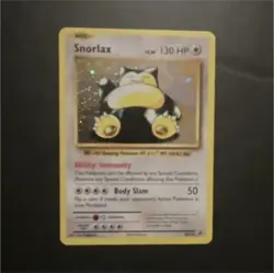 The Pokemon Company Snorlax XY179 Promo Holo Basic XY Set 130 HP - Image 1