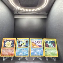 Pokemon TCG Unlimited Holo Ninetales Gyarados Articuno Nidoqueen Lot 4 - Image 1