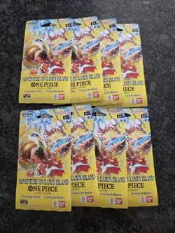 8x One Piece - OP15 - Adventure On Kami’s Island English Blister Packs - Image 1
