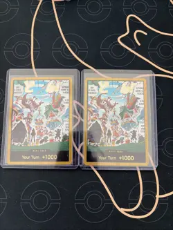 One Piece CCG - OP14 Egghead Gold DON - The Azure Sea's Seven NM/M - Image 1
