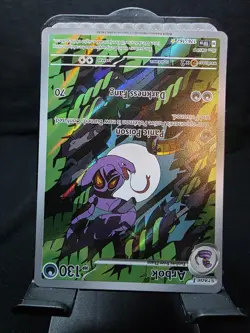 Pokemon TCG Arbok 176/162 Temporal Forces Illustration Rare Card NM Condition - Image 2