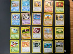 [HP/DMG] ❤ Neo/Gym Lot Unlimited Common/Uncommon -WOTC Pokemon Cards-20 Cards - Image 1