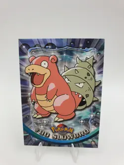 #80 Slowbro Topps TV Animation Edition Blue Label Pokemon Trading Card - Image 2
