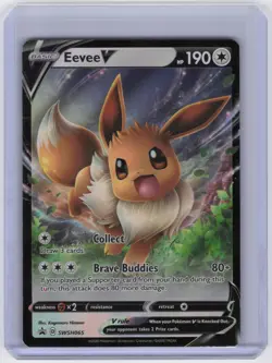 Eevee V Promo SWSH: Sword & Shield Promo Cards SWSH065 NM - Image 1