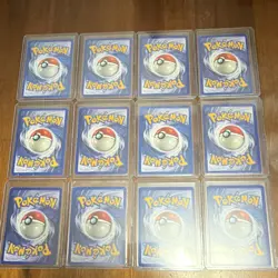 Pokemon TCG 12 Card Lot - Pikachu, Ninetales, Ampharos, Poliwrath, Hitmonchan - Image 2