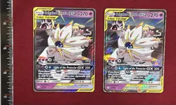 2019 Pokemon Solgaleo & Lunala GX, 75/236, Sun & Moon, Cosmic Eclipse, 2 Cards - Image 3