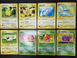 Pokemon card LOT 60 Old Back Set Japanese Charmander Pikachu Slowbro Jynx etc - Image 3