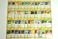 Pokemon card GYM Set Old Back LOT48 TCG Japanese Trainer Misty Erika Sabrina etc - Image 1