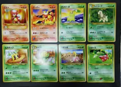 Pokemon card TGC Neo Genesis LOT 60 Old Back Japanese Pikachu Slowpoke Aipom etc - Image 5