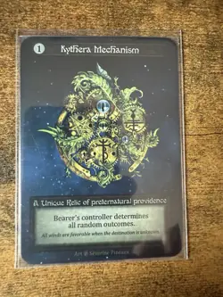 Sorcery Kythera Mechanism Unique Non-Foil Beta NM - Image 1