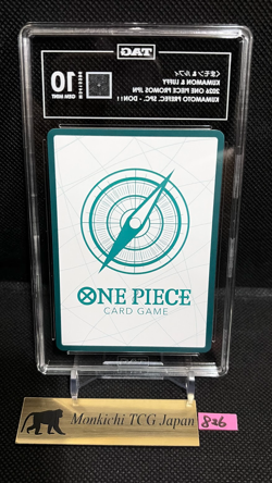 TAG GEM MINT 10 Luffy & Kumamon ONE PIECE Premium Card Kumamoto Special ① - Image 2