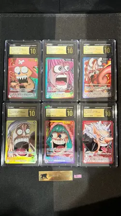 CGC PRISTINE 10 ONE PIECE CARD BASE SHOP Limited Card Collection Complete set - Image 1