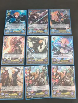 Fire Emblem Cipher TCG Card Bulk Job Lot - SR R HN N Japanese Soleil lot ks016 - Image 5
