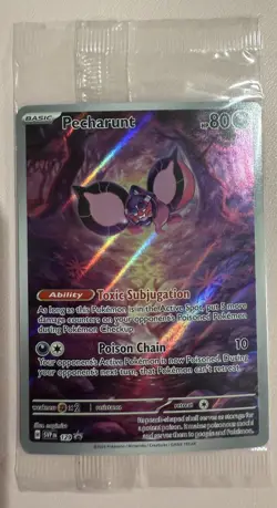 Pokemon TCG Pecharunt 129 Sv: Scarlet & Violet Promo Cards Holo SEALED - Image 1