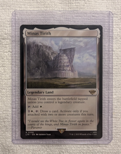 Minas Tirith (0256) MTG Universes Beyond: The Lord of the Rings (M/NM) - Image 1