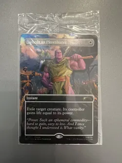 Magic the Gathering PSA Magazine Sealed #P0001 Swords to Plowshares Foil Thanos - Image 1