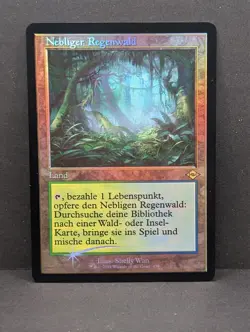 Misty Rainforest Retro Foil Modern Horizons MH2 MTG Magic Gathering GERMAN - Image 1