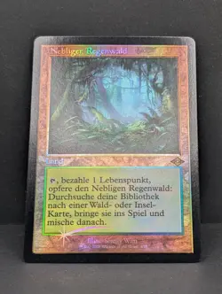 Misty Rainforest Retro Foil Modern Horizons MH2 MTG Magic Gathering GERMAN - Image 3