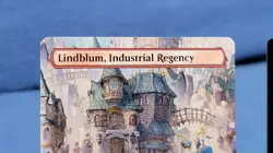 Lindblum, Industrial Regency - Borderless And Regular NM 312 MTG Magic - Image 3
